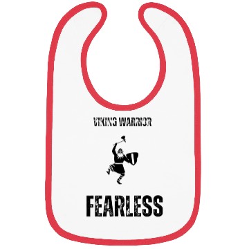 Discover Viking warrior fearless Bibs