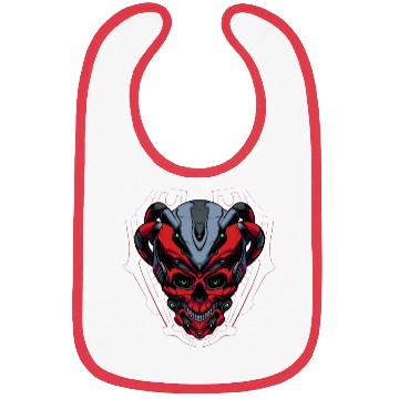 Discover The red robot Bibs