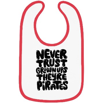 Discover Never Trust Grown Postal Service Bibs