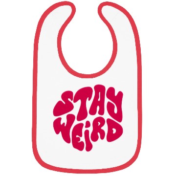 Discover Stay Weird Bibs