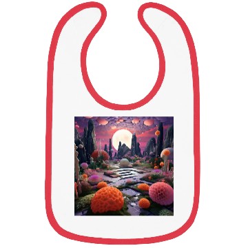 Discover Visually Pleasing Moonlight Coral [Surreal Aesthet Bibs