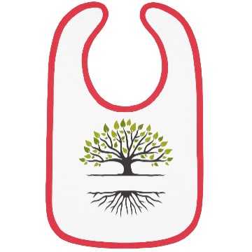 Discover Family Reunion,, Family Reunion Tree, tree logo Bibs