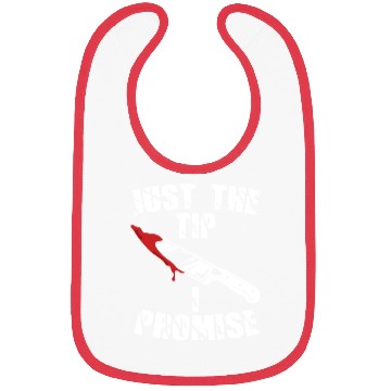 Discover Just The Tip I Promise Bibs