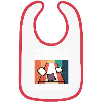 Discover Local Cornhole Champion Bean Bag Lover Bibs
