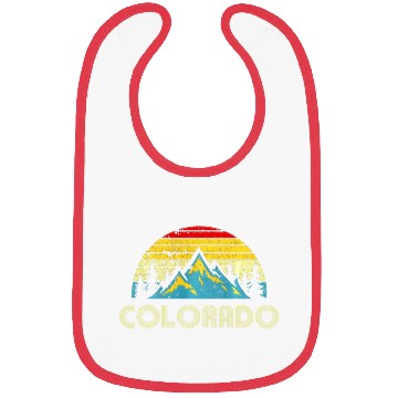Discover Colorado Vintage Mountains Nature Hiking Bibs