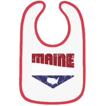Discover Retro Vintage Maine Usa Bibs