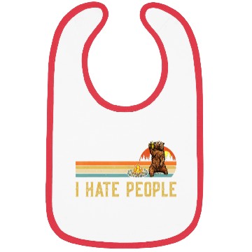 Discover I Hate People Bear Camp Bibs