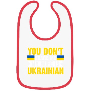 Discover My Is Ukrainian Ukraine Flag Bibs