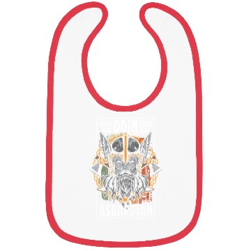 Discover Odin Valhalla Symbol Bibs