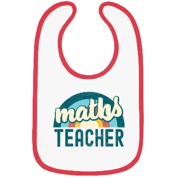 Discover Math Teacher perfect gift for back to school Bibs