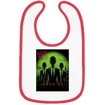 Discover Area 51: The Extraterrestrial Frontier,Vintage Bibs