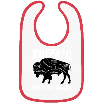 Discover Buffalo Wildlife Petting Chart For Bison Bibs