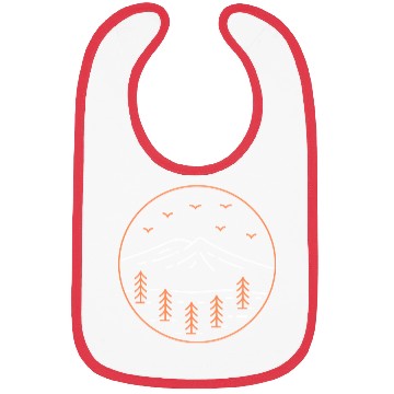 Discover Mountain Forest Bibs