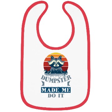 Discover Raccoon Lover Trash Picking Dumpster Diving Trash Bibs