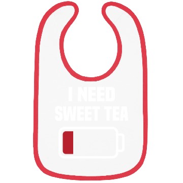 Discover I Need Sweet Tea Bibs