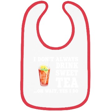 Discover Funny Sweet Tea Humor Costume Bibs