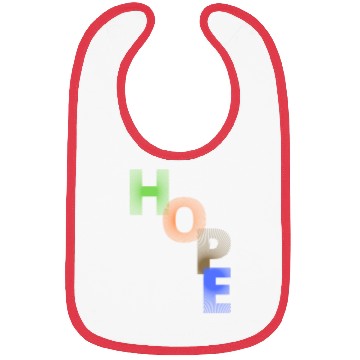 Discover Colourful Modern Typography Bibs