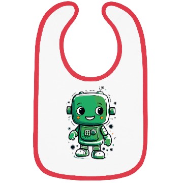 Discover baby robot Bibs