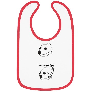 Discover I Hate People Cat Bibs