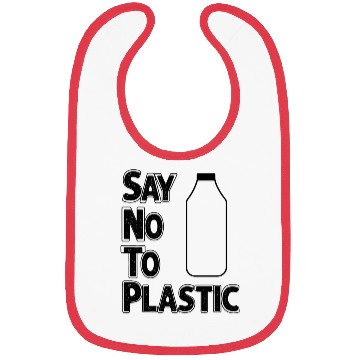 Discover Say No To Plastic Save Earth Bibs
