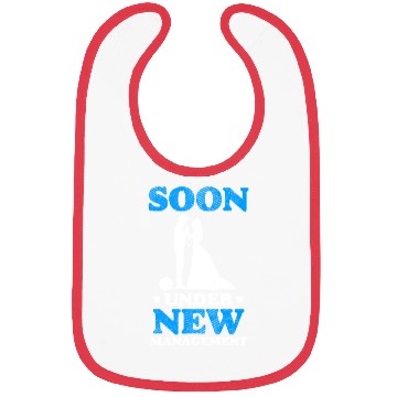 Discover Soon Under New Management Wedding Manager Couple Bibs