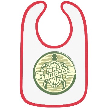 Discover Saint Thomas Turtle Bibs