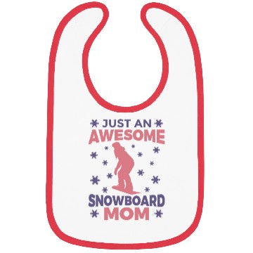 Discover Snowboarding Mom Bibs