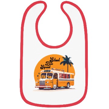 Discover The Nature School bus Bibs design
