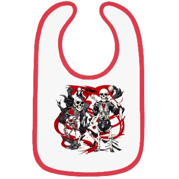 Discover skull biker Bibs
