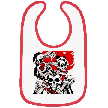 Discover skeleton Bibs aesthetic