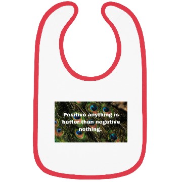 Discover Positive attitude Bibs