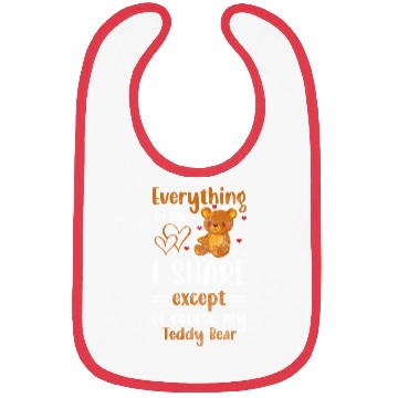 Discover Teddy Bear Offspring Protector Cuddly Bibs
