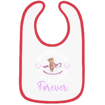 Discover Teddy Bear Offspring Snuggle Cute Bibs