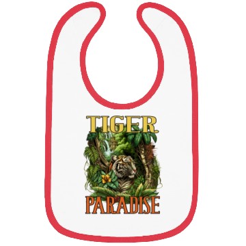 Discover Tiger Paradise Jungle for a Tiger lovers Bibs
