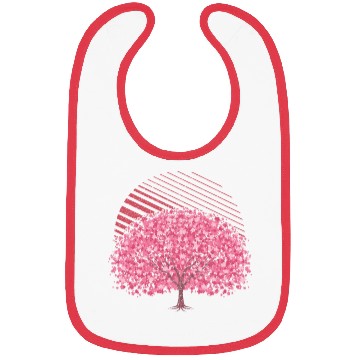 Discover cherry blossom tree gift Japanese Sakura Bibs