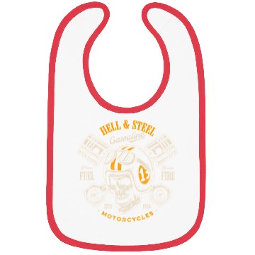 Discover Hell And Steel Biker ull Motorcycle Men'S Bibs