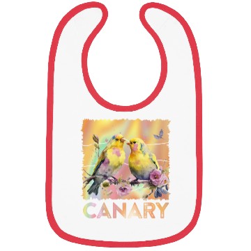 Discover Canaries Canary Bird Lovers singing Birds Bibs