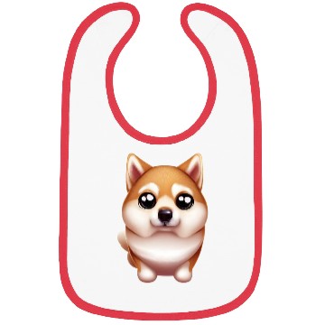 Discover Shiba Inu Artistry Bibs