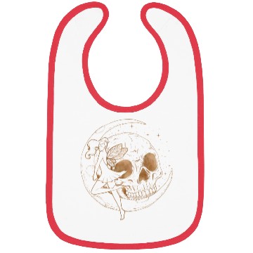 Discover Fairy Bibs, Fairycore Skull Skeleton And Moon