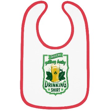 Discover Getting lucky drinking Bibs; St Pat's Day