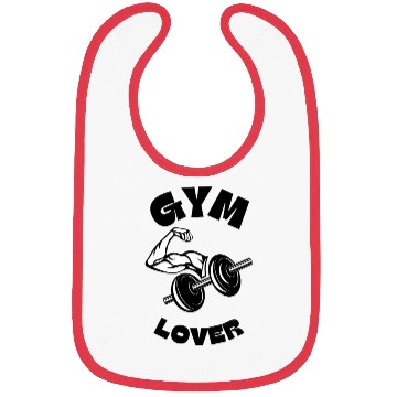 Discover Gym Lover Design Bibs