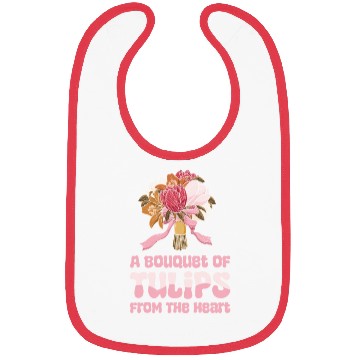 Discover Tulip Gardening Cute Bibs