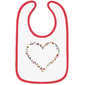 Discover I Love Food Bibs