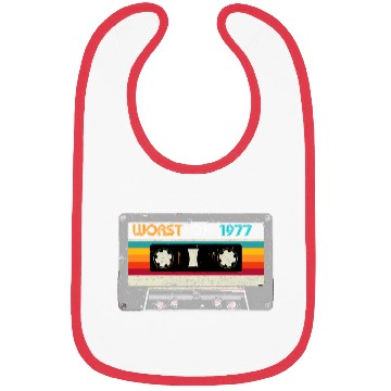 Discover Worst Of 1977 43th Cassette Tape Bibs