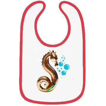 Discover Sea Horse Bibs
