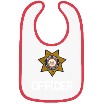 Discover Security Officer Enforcement Badge Police Guards U Bibs