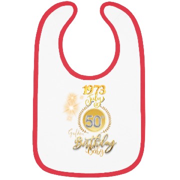 Discover 50th Birthday, July, 1973. Bibs