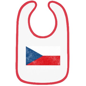 Discover Czech Republic National Flag For Bibs