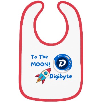 Discover Digibyte To The Moon Bibs