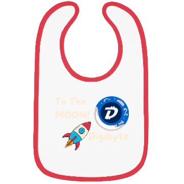 Discover Digibyte To The Moon- Bibs